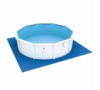 Promotion Févr""Bestway Tapis de sol pour piscine Flowclear 488x488 cm - Utilisation Polyvalente 026_72400740