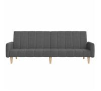 {Promotion January} Canapé-lit MODERNE Pour 2 personnes - fauteuil-lit - à 2 places - Convertible - gris foncé tissu &3_4856601