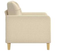 ""Promotion janvier"" Fauteuil 1 place - mango - Petit Canapé - Crème 60 cm - Tissu SS1754