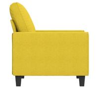 ""Promotion janvier"" Fauteuil 1 place - mango - Petit Canapé - Jaune clair 60 cm - Tissu SS1832