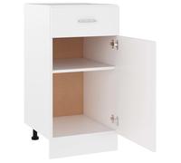 ""Promotion mai"" * Armoire de plancher à tiroir ""Lyon"" - Buffet de cuisine - Blanc 40x46x81,5cm EU6987801212