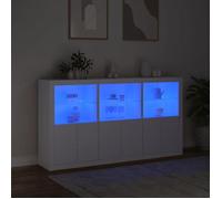 ""Promotion mai"" * Buffet bahut - Armoire de rangement - avec lumières LED blanc 181,5x37x100 cm EU47393209149