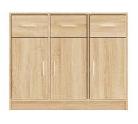 ""Promotion mai"" * Buffet bahut - Armoire de rangement - chêne sonoma 91x28x75 cm EU4502823011