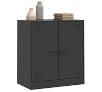 ""Promotion mai"" * Buffet bahut - Armoire de rangement - noir 67x39x73 cm acier EU3965841673