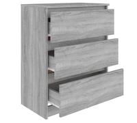 ""Promotion mai"" * Buffet bahut - Armoire de rangement - Sonoma gris 60x35x76 cm EU3373815511