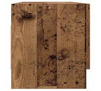 ""Promotion mai"" * Garde-robe - Armoire de chambre - Porte-vetement - vieux bois 100x32,5x35 cm EU10367856616