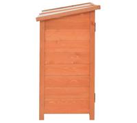 ""Promotion mars"" * Cabinet DE JARDIN - YUNYAN - Brun, Abri de stockage de jardin - MEUBLE JARDIN - 128x42x91cm Bois _9782470