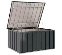 ""Promotion mars"" * Cabinet DE JARDIN - YUNYAN - Noir, Boîte de Rangement de jardin - MEUBLE JARDIN - Noir 101 x 82 x 50cm Acier _826