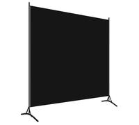 ""Promotion mars"" * Paravent Interieur/ Cloison de séparation - autoportant - Pliable - noir 175x180 cm tissu_8233226