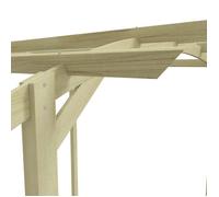 ""Promotion mars"" * Pergola de jardin - YUYUE - Meuble d’extérieur - Tonnelle/Arche - 180x197x210 cm Bois de pin imprégné_5782203