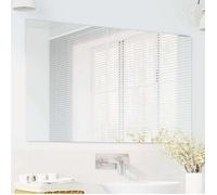 PROMOTION Miroir mural Rectangulaire 100x60 cm verre trempé 252053