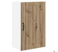 Promotion Noël）Élément Bas de Cuisine - Porte pratique - Armoire de cuisine Chêne artisanal 50x31x80cm 02_624642