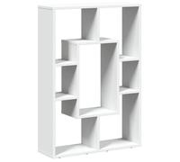 (Promotion octo)Bibliothèque Étagère de livres Blanc 63x20x90cm Bois d'ingénierie skd66319