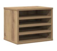 PROMOTION Organisateur de bureau Chêne 36x26x29,5 cm - Bois d'ingénierie 35495 - BestMeuble