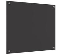 PROMOTION Plan de travail de cuisine - Gris foncé 70x60x0,6 cm en verre trempé 72507 - BestMeuble
