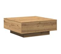PROMOTION Table Basse Table Canapé Chêne artisanal 80x80x31 cm - Bois d'ingénierie 16212 - BestMeuble