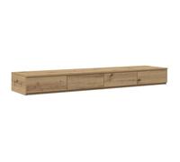 PROMOTION Tables de chevet - Meuble de chambre - Chêne artisanal - Bois de chêne massif 12544 - BestMeuble