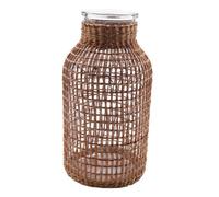 Promotion! Vase De Fleurs En Verre, Pot De Fleurs Japonais Dans Le Nordique, Panier De Fleurs Créatif Contracté Pour Arroser Les Plantes