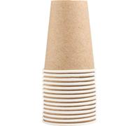 Pronappe 20x 15 Gobelets en carton, 20 cl Kraft 89109I
