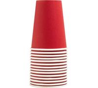 Pronappe 20x 15 Gobelets en carton, 20 cl Rouge 89115I
