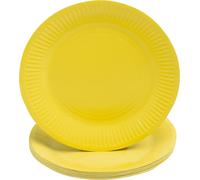 Pronappe 25x 20 Assiettes en carton rondes, 23 cm Jaune 79219I