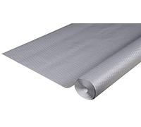 Pronappe Nappe Jetable Papier Gaufré Rouleau 20x1.18m Argent
