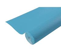 Pronappe Nappe Jetable Papier Gaufré Rouleau 20x1.18m Bleu turquoise