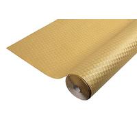 Pronappe Nappe Jetable Papier Gaufré Rouleau 20x1.18m Or