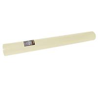 Pronappe - Réf. R585049I - Nappe jetable en rouleau de 50 M de long X 1,20 M de large - Intissée Airlaid, matière effet textile avec un tombé parfait, proche du tissu - Couleur ivoire
