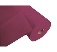 Pronappe - Réf. R732408I - Tête à tête jetable non tissé spunbond - Carton de 4 rouleaux de 24M de long X 0,4M de large prédécoupé tous les 1,20M - Représente 20 têtes à tête - Couleur bordeaux