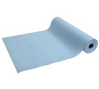 Pronappe - Réf. R732425I - Tête à tête jetable non tissé spunbond - Carton de 4 rouleaux de 24M de long X 0,4M de large prédécoupé tous les 1,20M - Représente 20 têtes à tête - Couleur bleu ciel