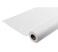 Pronappe - Réf. R781001I - Nappe jetable en non tissé spunbond - Rouleau de 10 M de long X 1,20 M de large - Matière indéchirable, déperlante et essuyable - Couleur blanche