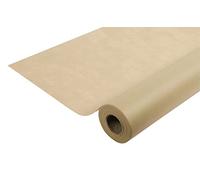 Pronappe - Réf. R785042I - Nappe jetable en non tissé spunbond - Rouleau de 50 M de long X 1,20 M de large -Tissu indéchirable, déperlant et essuyable - Couleur ficelle