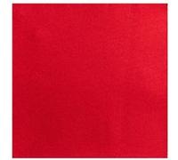 Serviette de table jetable, 380 x 380 mm, rouge