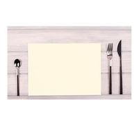 Pronappe - Set de table - Taille 30 x 40 cm - jetable - ivoire (pack de 100) Ivoire G