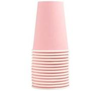Gobelet en carton, 0,2 l, rose