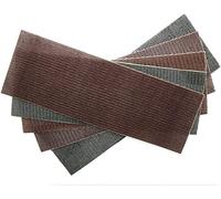 PRONET MaxNet Lot de 20 bandes abrasives à crochet et boucle pour bloc de ponçage Mirka Grain 80, 120, 180, 240, 320 et grains mixtes (grain 320)