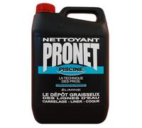 PRONET - Nettoyant Ligne d'eau Piscine et Spa - Nettoie et dégraisse efficacement - Dégraissant Liner, Coque et carrelage - Prête à l’Emploi - Application Facile - 5 L