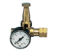 Propan Régulateur de pression basse 0,5-4 bar G 3/8 pouces avec manomètre Quantité:1