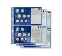 Prophila Collection Lot de 6 Tableaux numismatiques Euro imprimés 480/080