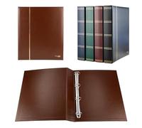 Prophila Collection Maxi classeur à anneaux pour feuilles volantes, classable de manière variable, marron