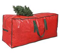 ProPik Sac de rangement pour sapin de Noël | Peut contenir un sapin démonté jusqu'à 2,1 m de haut | 114,3 x 38,1 x 50,8 cm | Boîte de rangement parfaite avec poignées et fermeture éclair élégante