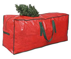 ProPik Sac de rangement pour sapin de Noël | Peut contenir un sapin démonté jusqu'à 2,1 m de haut | 114,3 x 38,1 x 50,8 cm | Boîte de rangement parfaite avec poignées et fermeture éclair élégante