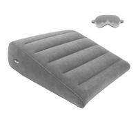 ProPillows Coussin cale gonflable pour voyage et reflux - Cale de matelas portable pour dormir, RGO et anti-ronflement, surélévation des jambes, soutien du genou et soutien dorsal, idéal pour hôtel et