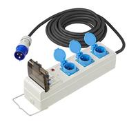 Unité Tente/Remorque Pliante 20M 3x2.5mm² avec MCCB et RCD