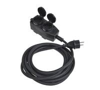 ProPlus Rallonge électrique 5 m Schuko 4 voies