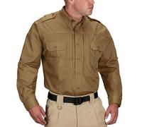 Propper T-Shirt Tactique à Manches Longues pour Homme - Coyote, XL