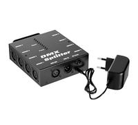 Propulsion Life Répartiteur Optique DMX sans Fil, Amplificateur de Signal DMX512 avec 1 Entrée et 8 Sorties Indépendantes pour PAR LED Moving Head Lampe Lumière de Scène Disco DJ Fête