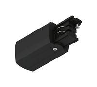 Prorail3 Fin de l'alimentation sur la gauche max. 3.680W 230V noir en métal noir, plastique