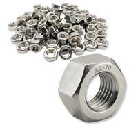 PRORAJE Ecrou M5 INOX A2 Hexagonal HU Nut Ø 5mm, LOT DE 200 Pcs